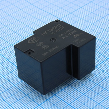 HF165FD/12-HY1TF - Реле силовое, 30А один контакт на замыкание катушка 12В