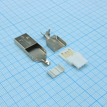 USBA-SP (SZC) - Разъём USB SZC USBA-SP (SZC), 1,5 А