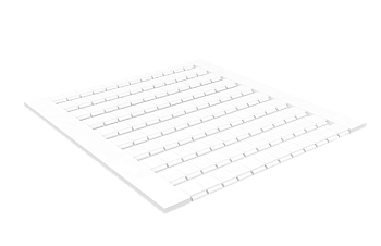 Маркировка  TMB5.2-120/PE - Маркировочные шильдики для клемм TU/TP/TC, сечением 2,5 мм кв., 120 шильдиков, нанесенные символы: PE, с горизонтальным, расположением, цвет белый