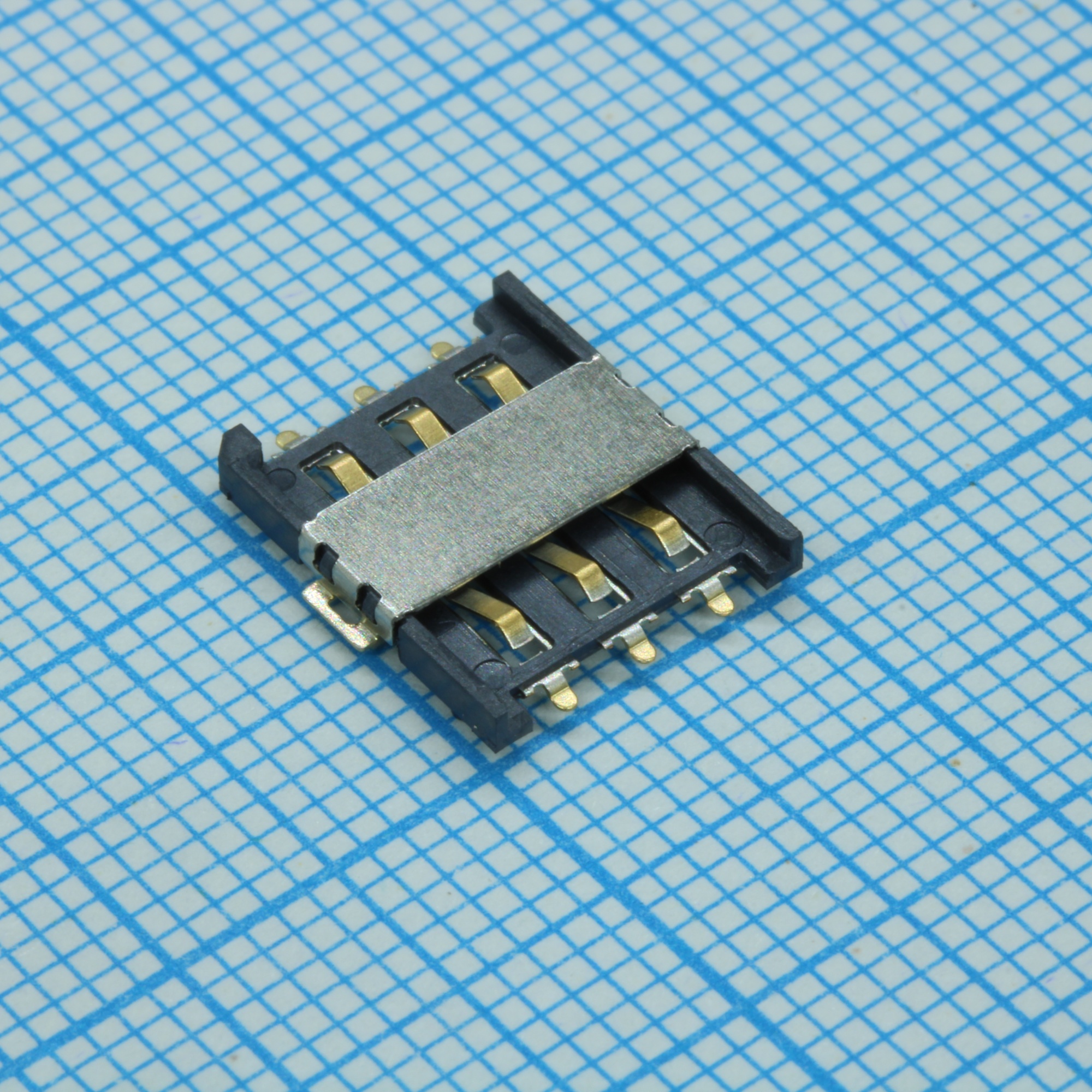 NSIM002-A - Держатель карты нано SIM высота 1.5мм