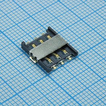 NSIM002-A - Держатель карты нано SIM высота 1.5мм