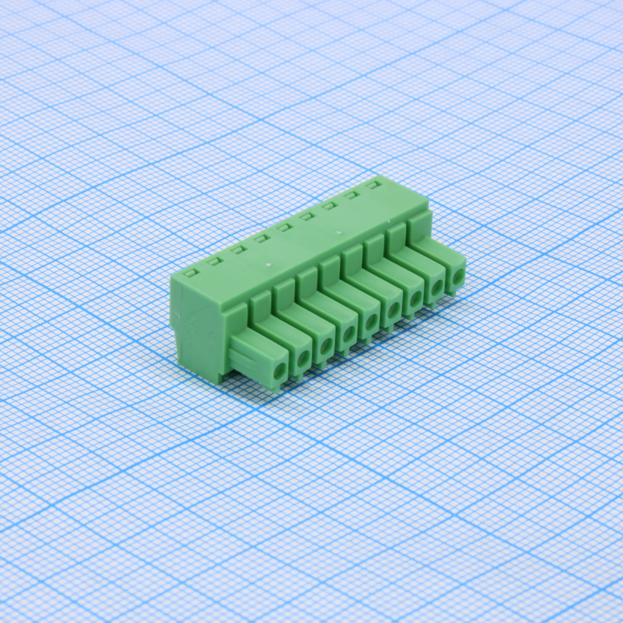 15EGTK-3.81-09P-14-00 - Разъемный клеммный блок, 9 контактов. Серия 15EGTK-3.81