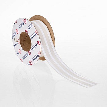 Маркировочная лента SPPmk-4х3 - Маркировочная лента с клеящим слоем, длина 20 метров, цвет белый