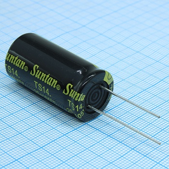 TS13DJ1V472MSB0C0R - Конденсатор алюминиевый электролитический радиальный низкий импеданс 4700мкФ 35В ±20% 18*35 P:7.5мм 3050мА 0.01Ом 5000ч 105°С