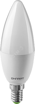 Лампа светодиодная LED 10вт Е14 дневной матовая свеча 21210
