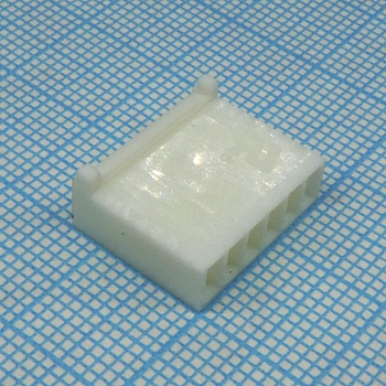 1375820-6 - Корпус разъема 6 контактов, Серия CST-100 II, Гнездо, 2.54 мм