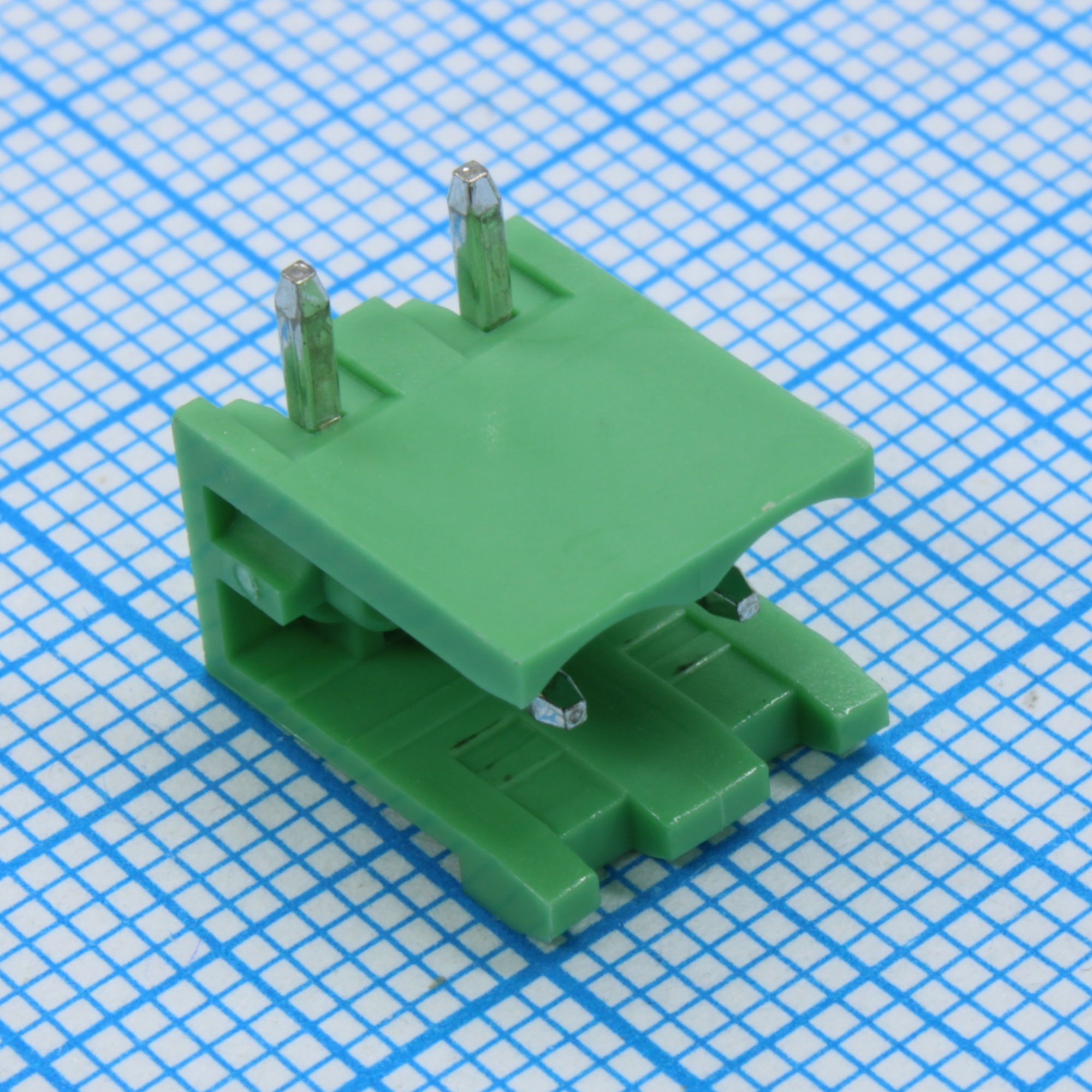 2EGTR-5.0-02P-14-100 - Разъемный клеммный блок на плату, 2 контакта. Серия 2EGTR-5.0