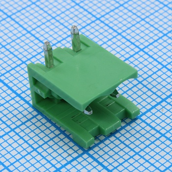 2EGTR-5.0-02P-14-100 - Разъемный клеммный блок на плату, 2 контакта. Серия 2EGTR-5.0