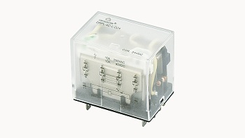 Реле без колодки DRPL-4C-L-D24 - Реле, 4 группы переключающих контактов, 10A, 24DC, материал контактов: AgNi,AgSnO, со светодиодом