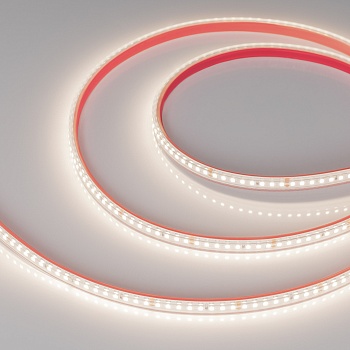 Лента герметичная RTW-PS-A160-10mm 24V Day4000 (12 W/m, IP67, 2835, 50m) 024558(2) - Светодиодная лента (монтажная бобина 50м) RTW-PS-A160, герметичная (PS-силиконовая экструзия). Светодиоды 2835, 160 шт/м (8000 шт на 50 м), белая плата, ширина 10 мм, кра