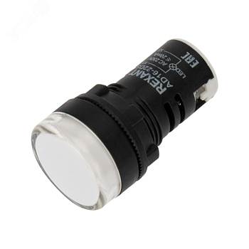 AD22-230 В белая - Лампа индикаторная светодиодная 220В D22