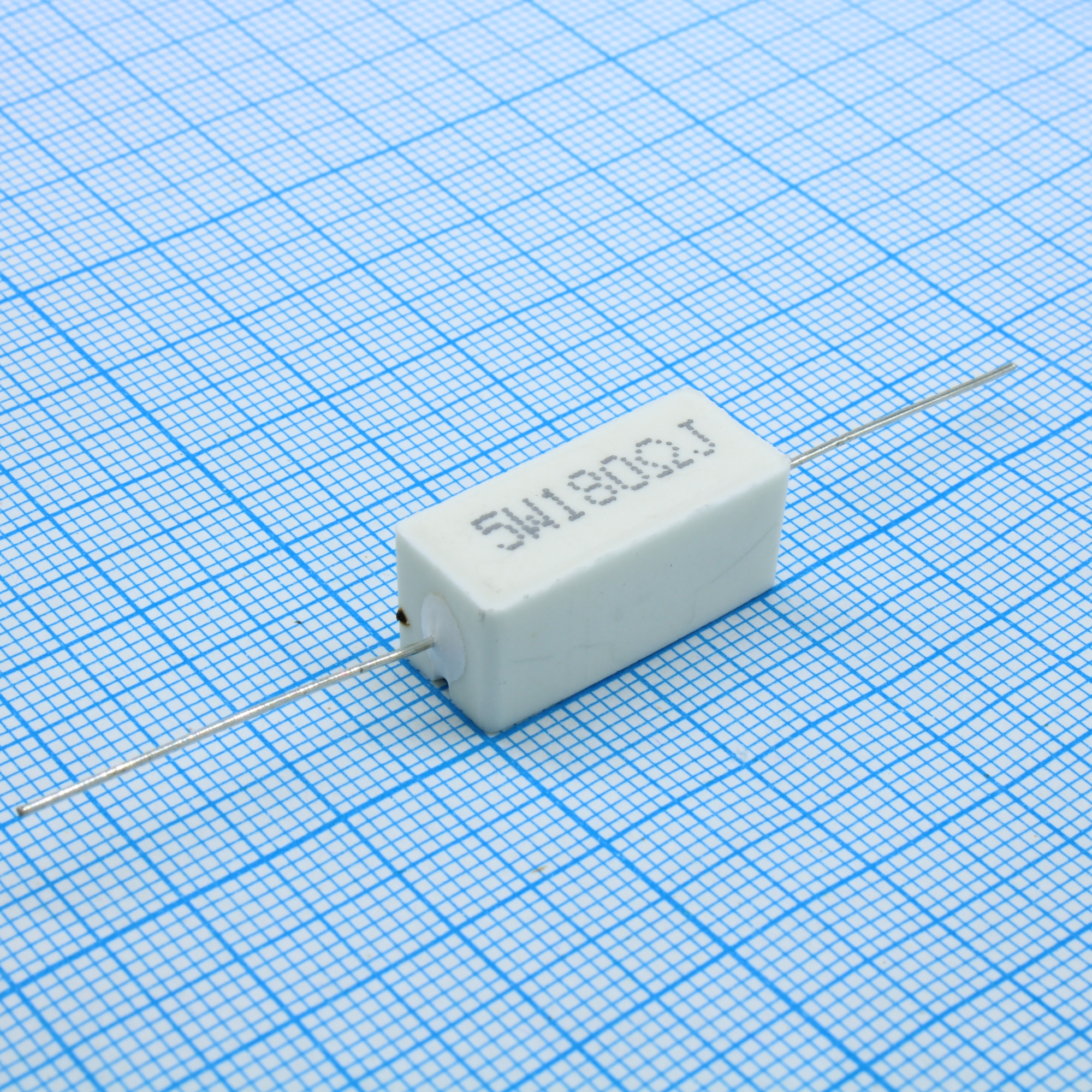 RX27-1 180 ОМ 5W 5% / SQP5 - Резистор цементный аксиальный 180Ом ±5% 5Вт