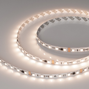 Лента SPI-B60-10mm 24V Day4000-PX6-RAM (15 W/m, IP20, 5060, 5m) 039039 - Светодиодная лента SPI-B60, открытая IP20, с микросхемой GS8206 (битый пиксель не влияет на передачу сигнала далее по ленте, подключение внешнего контроллера). Светодиоды 5060, 60 шт