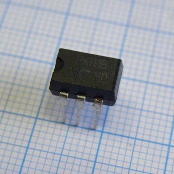 КР293КП1В - Реле малой мощности общего назначения 1-канальное на замыкание Iком= 80мА,Uком=400В