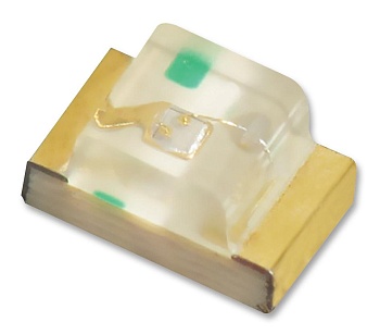 KPT-2012ZGC - Светодиод smd 2х1,25мм/зеленый/525нм/110-300мкд/прозрачный/120°