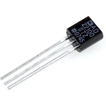 AD22100STZ - Датчик температуры, Вых. по напряж., 22.5мВ/°С, ±1°C -50°C - +150°C