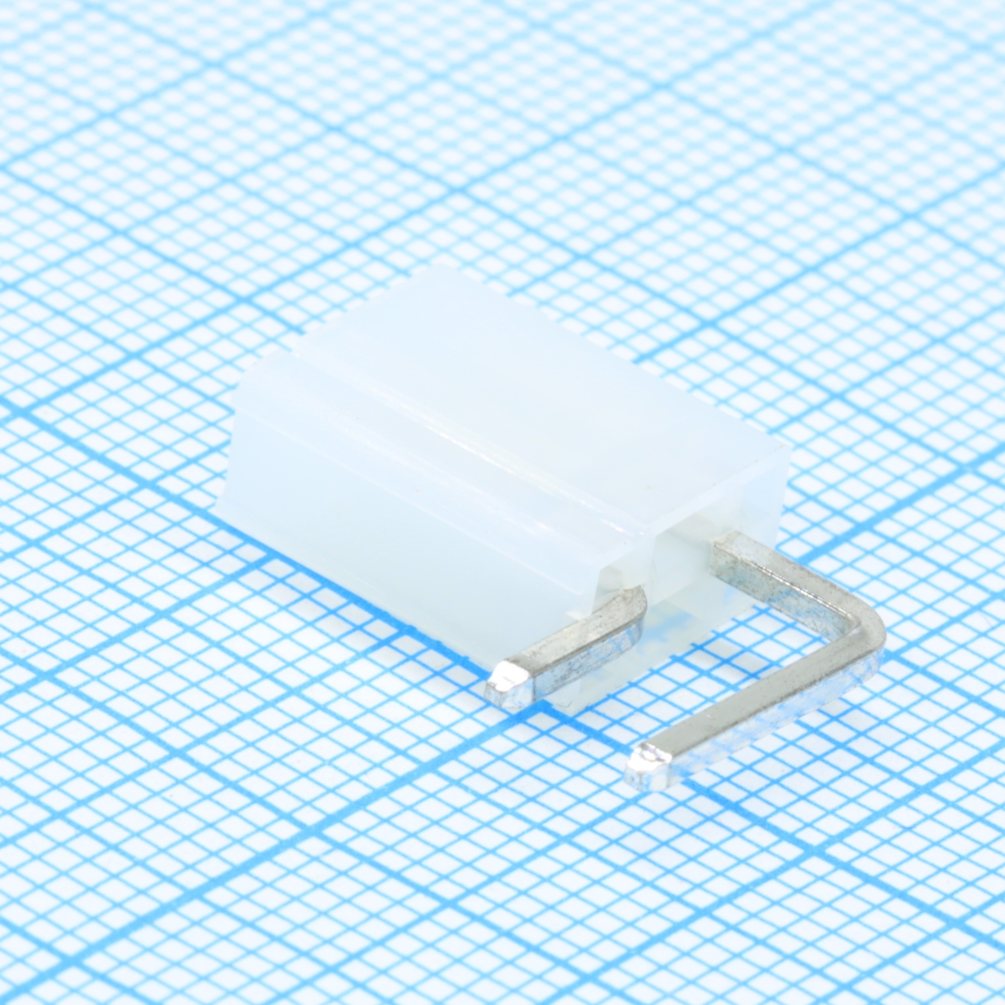 DS1073-01-2X1MR3T6 - Разъем питания (с контактами) Mini-Fit, 2pin, вилка на плату угловая, шаг 4,2мм