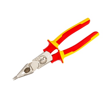 Плоскогубцы многофункциональные диэлектрические со съемником 238мм, KR-12-4657-3