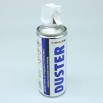 Solins DUSTER  400МЛ - Газ сжиженый 400мл для продувки от пыли