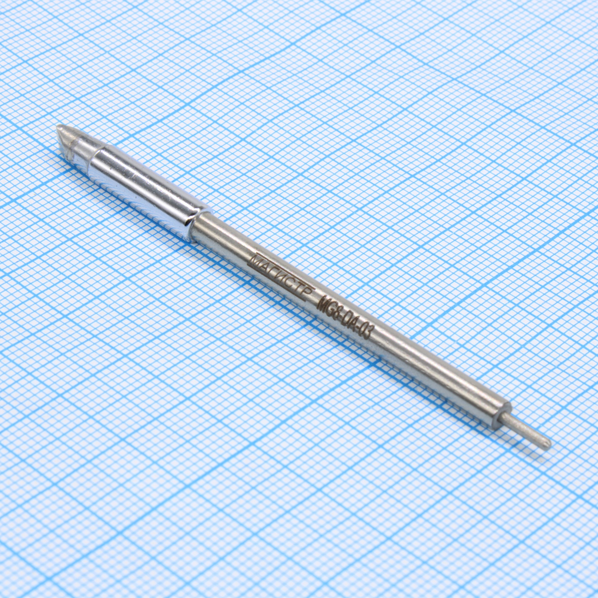 MG8-DA-03 - Жало паяльное износостойкое для паяльников ПРК-90, ПРК-Ц20, клиновидное, 3.5мм