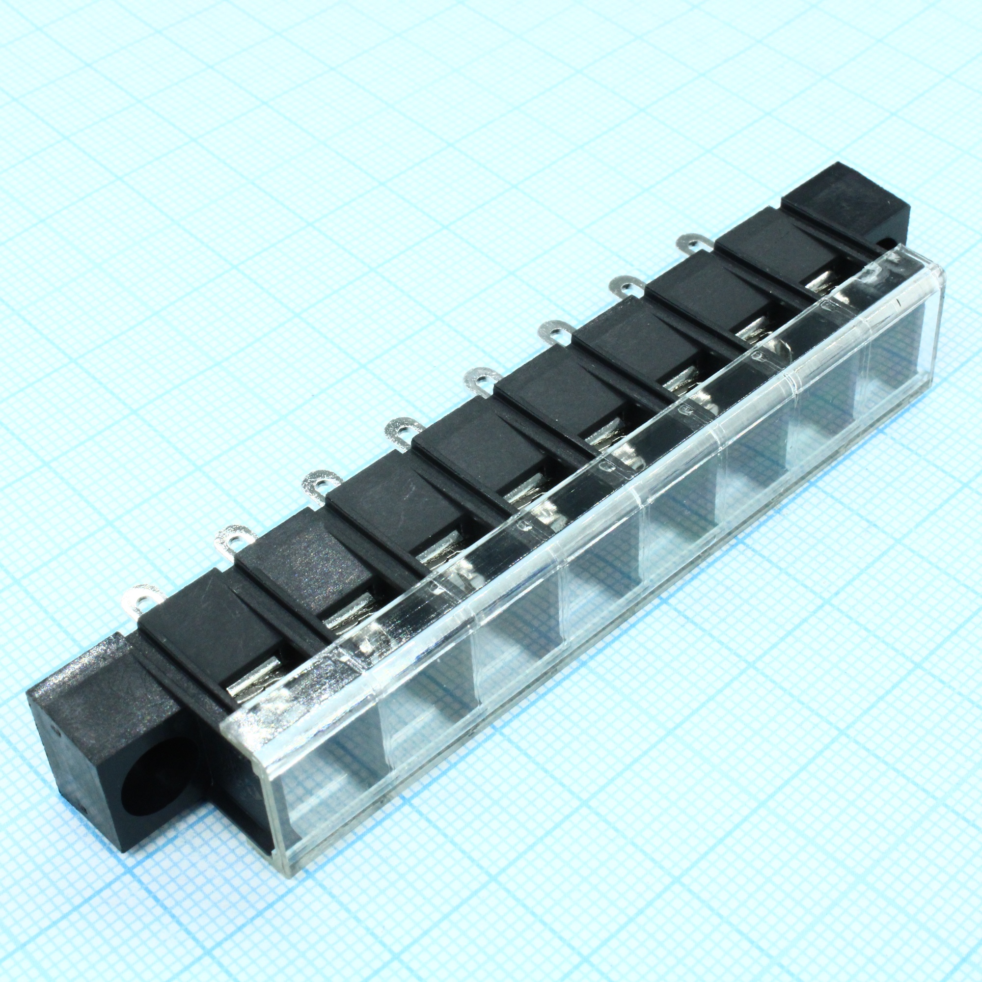 DG48H-A-08P-13-00A(H) - Барьерный клеммный блок 8 контактов. Серия DG48H-A