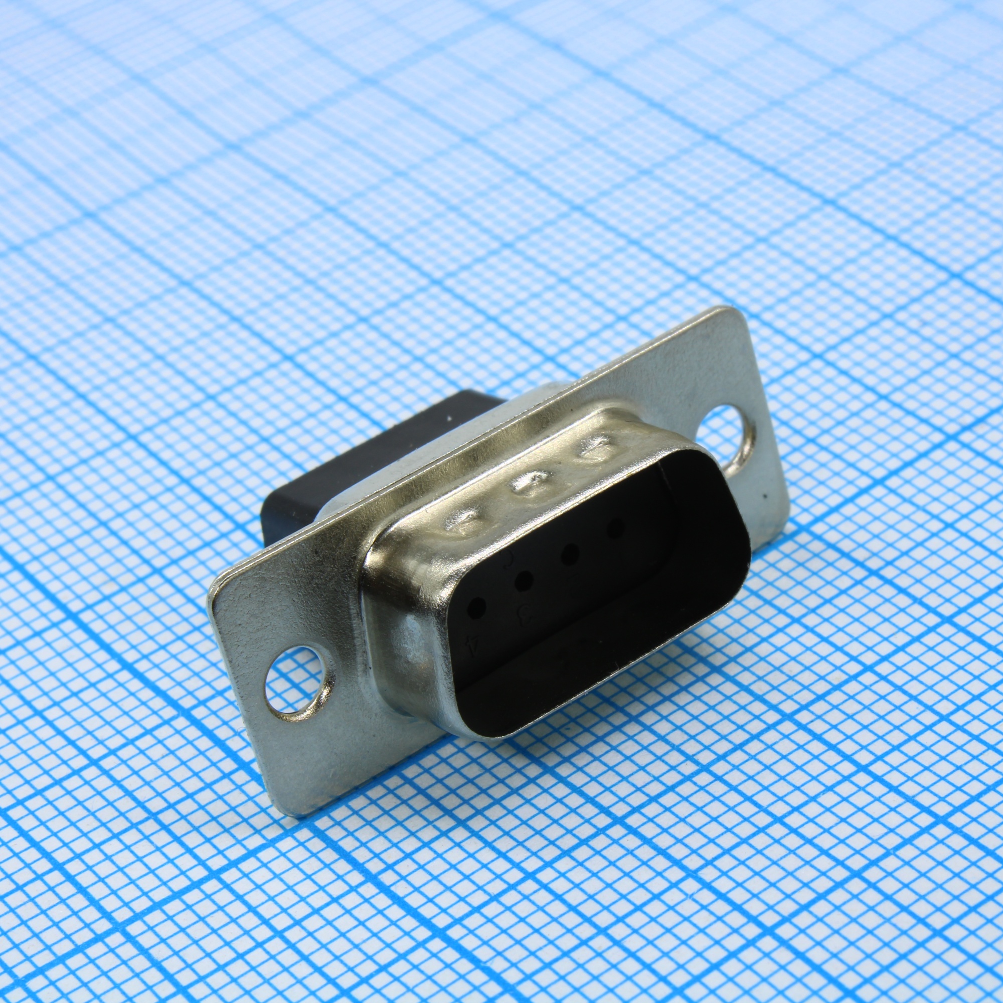 DS1036-01-09MBNSS - (09 pin (п) Вилка 09 pin под обжим на кабель)