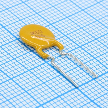 JK60-065 - Предохранитель самовосстанавливающийся 60В 40A 0.65А(удержание) 1.3А(отключение) 5сек 0.88Вт 0.31Ом перед отключением