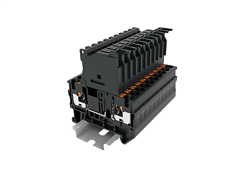 Клемма с держат. предохр. TP4-HESI(5x20)-BK - Клемма с держателем предохранителя 5Х20, тип фиксации провода: push-in, номинальное сечение: 4 мм кв., 6,3A, 400V, ширина: 6,2 мм, цвет: черный, тип монтажа: DIN 35