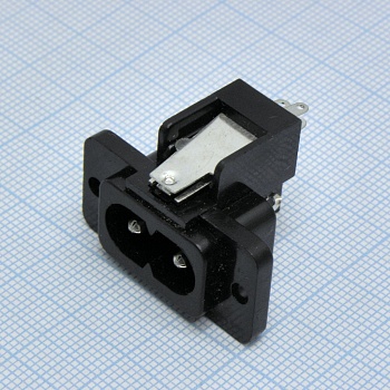 гнездо пит. "8" на блок (с откл) - разъем питания 250 В