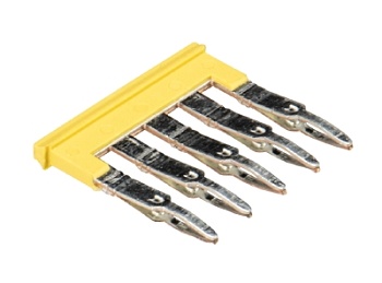 Соед. мостик IVB WKMF 2,5-5 - Соединительная перемычка, для установки в зажимную клетку, изолированный, 5 полюсов, для клемм: WKMF 2,5/15