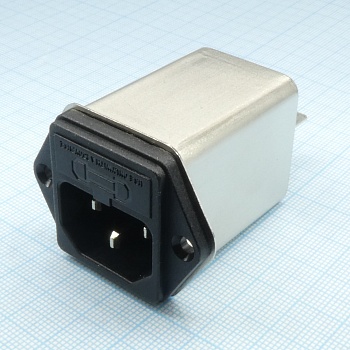 DL-10DZ2R - Однофазный сетевой фильтр 10А 250В