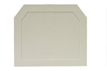 Пластина разд. TWN 70 - Разделительная пластина, для клемм WKN 70..., цвет: серый