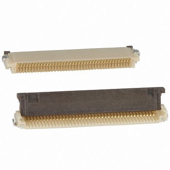 FH12-40S-0.5SH(55) - FFC / FPC разъем, 0,5мм, 40 контактов, Гнездо,Поверхностный Монтаж лента на катушке