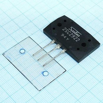 2SC2922 Y - Биполярный транзистор, NPN, 180 В, 17 А, 200 Вт (Комплементарная пара 2SA1216)