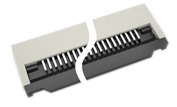 DS1020-11-10-VBT1XR - Разъем: FFC (FPC); горизонтальный; PIN: 10; ZIF; SMT; луженые