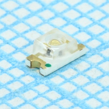 FYLS-1206BHRC - Светодиод smd 3,2х1,6мм/красный/643нм/75мкд/прозрачный/30°