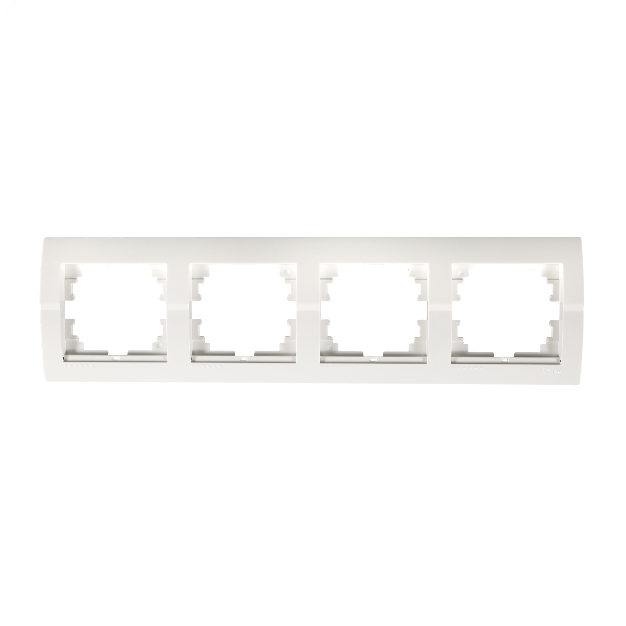 DERIY Рамка х4 гориз. белый 702-0200-149