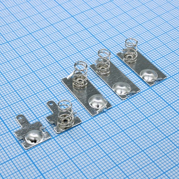 G0412 - Комплект контактов для 4-х батареек AAA