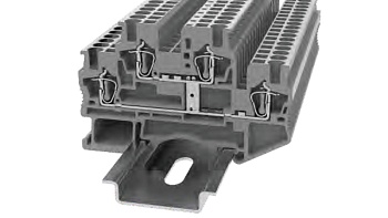 Этажная клемма STB2.5-2L-PV-01P-11 - Этажная клемма, тип фиксации провода: пружинный, перемычка между этажами, номинальное сечение: 2.5 мм кв., 22A, 500V, ширина: 5,2 мм, цвет: серый, втычная перемычка, тип монтажа: DIN35