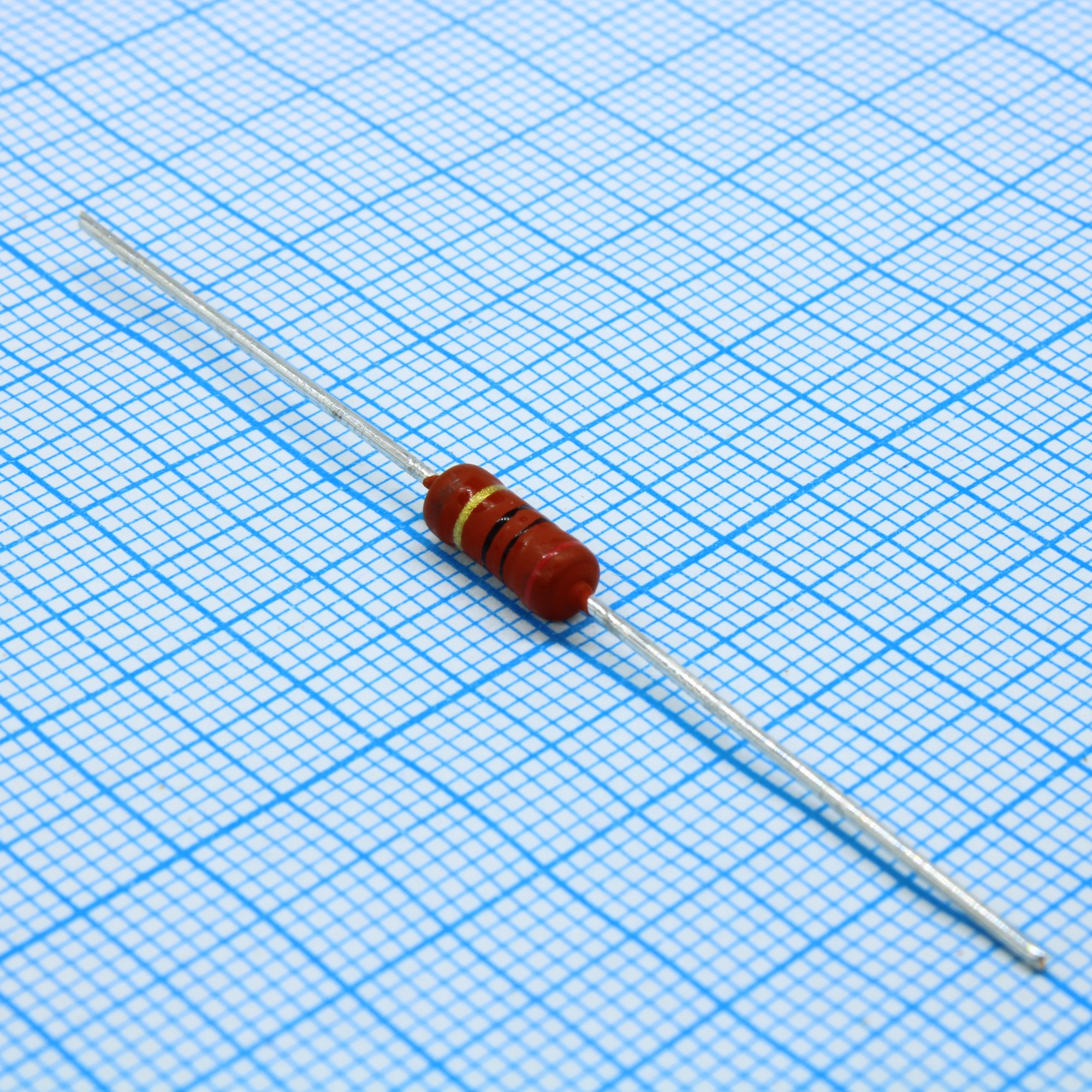 PR02000202009JR500 - Резистор металлопленочный 20Ом ±5% 2Вт ±250ppm/°C конформный аксиальный автомобильного применения лента на катушке