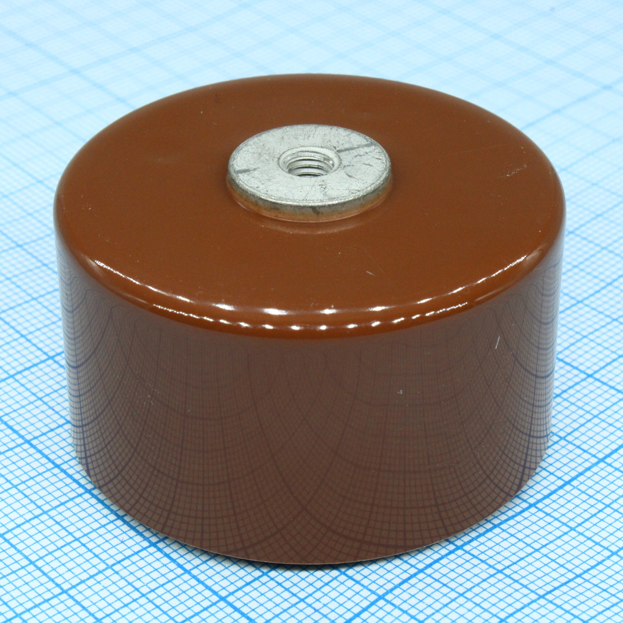 FHV-8AN - Сверхвысоковольтный керамический конденсатор D:48mm 40kVdc 1500pF Y5S 10%