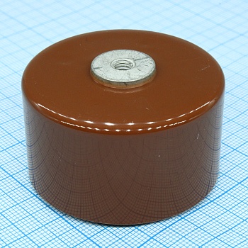 FHV-8AN - Сверхвысоковольтный керамический конденсатор D:48mm 40kVdc 1500pF Y5S 10%