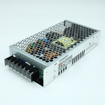 MSP-200-24 - AC-DC, med, ККМ, 200Вт, вход 85…264В AC, 47…63Гц /120…370В DC, выход 24В/8.4A,  рег. вых 21.6…28.8В, изоляция 4000В AC, в кожухе 199х98х38мм, -40…+70°С, доп. выход 5В/0.3А