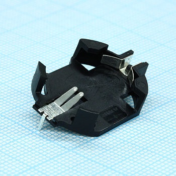 120591-1 - Держатель батареи CR2032 монтаж в отверстие