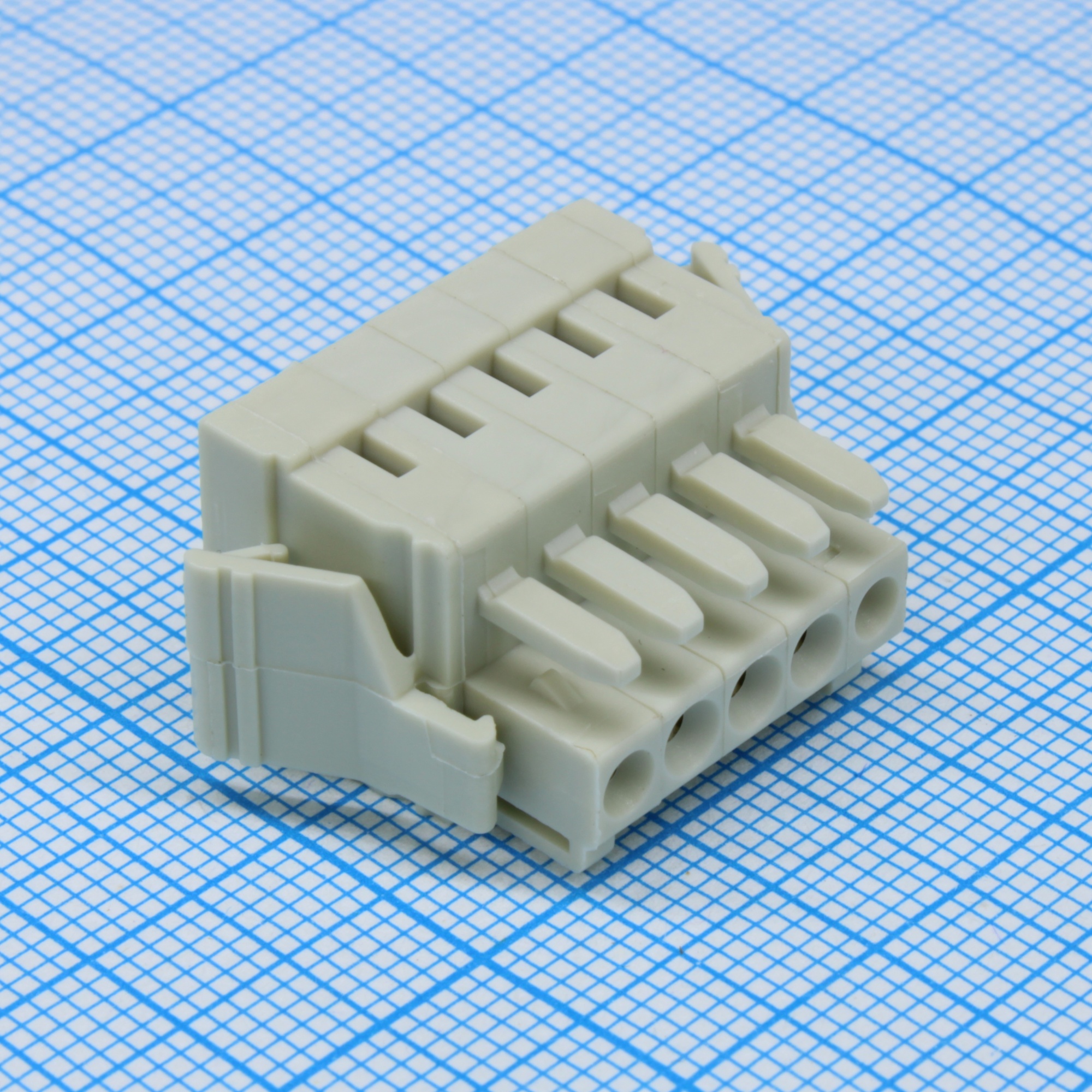 8EDGKG-3.5-05P-11-01A(H) - Разъемный клеммный блок серия 8EDGKG шаг 3.5мм 02 контакт(-ов)