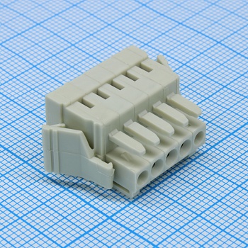 8EDGKG-3.5-05P-11-01A(H) - Разъемный клеммный блок серия 8EDGKG шаг 3.5мм 02 контакт(-ов)