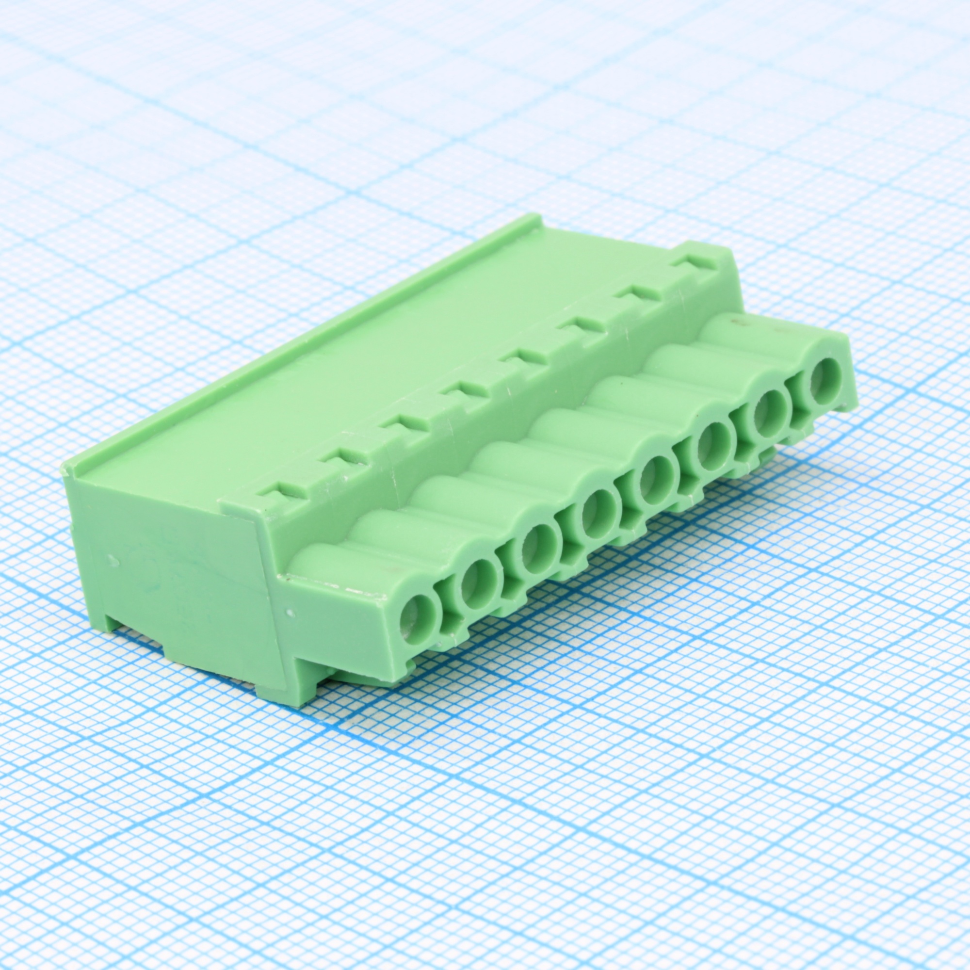2EGTKA-5.08-08P-14-100 - Разъемный клеммный блок 8 контактов шаг 5.08мм