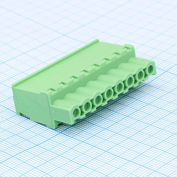 2EGTKA-5.08-08P-14-100 - Разъемный клеммный блок 8 контактов шаг 5.08мм
