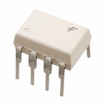 FOD3180 - Высокоскоростной оптодрайвер MOSFET 2,5А / 200нс / Uпит.=10…20В/ Uизол.=5000В