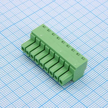 15EGTK-3.5-09P-14-00 - Разъемный клеммный блок, 9 контактов. Серия 15EGTK-3.5